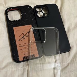 3 pack of 14 Pro Max Phone cases